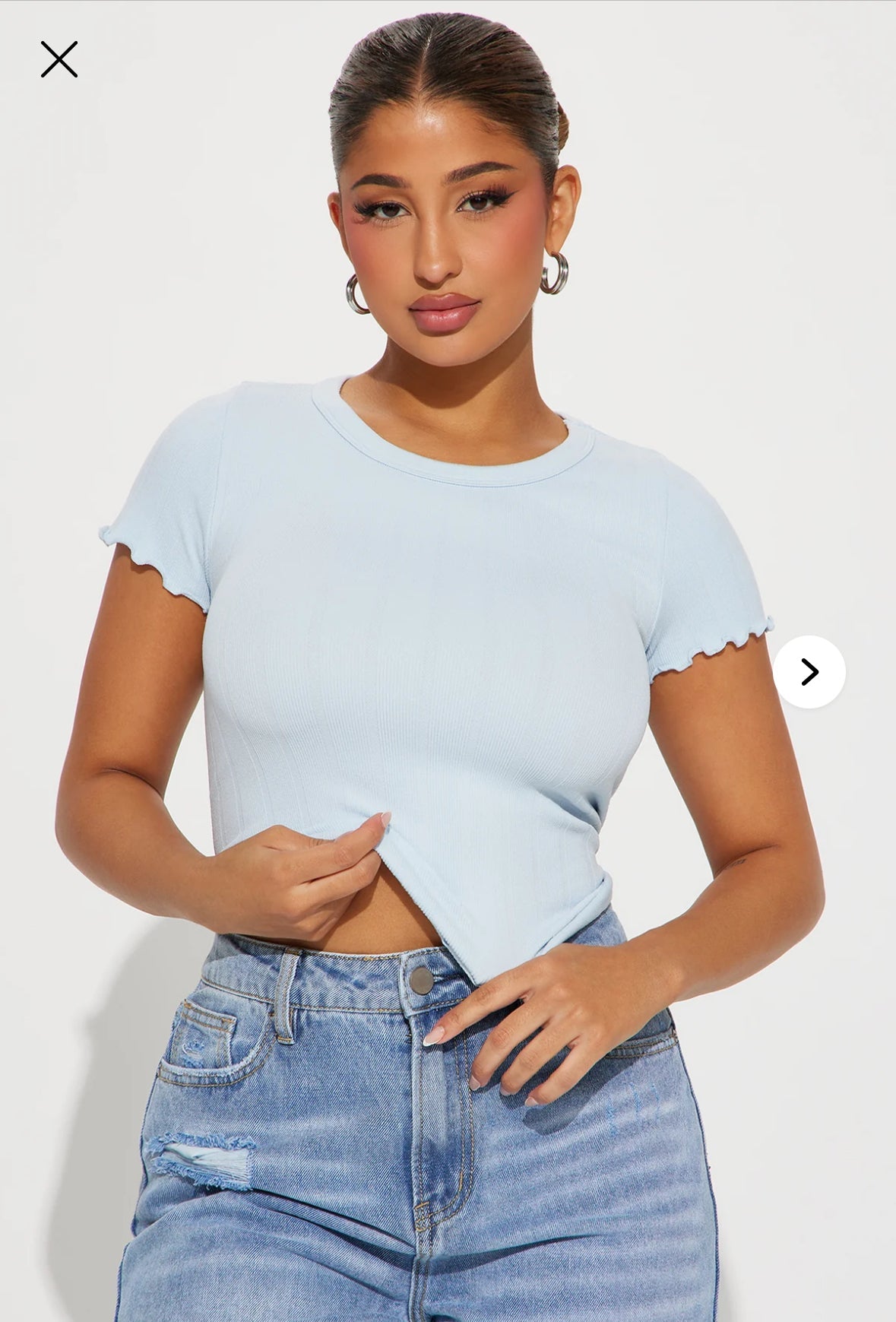 Fashion Nova Sammy Seamless Top(Thick and Stretchy)