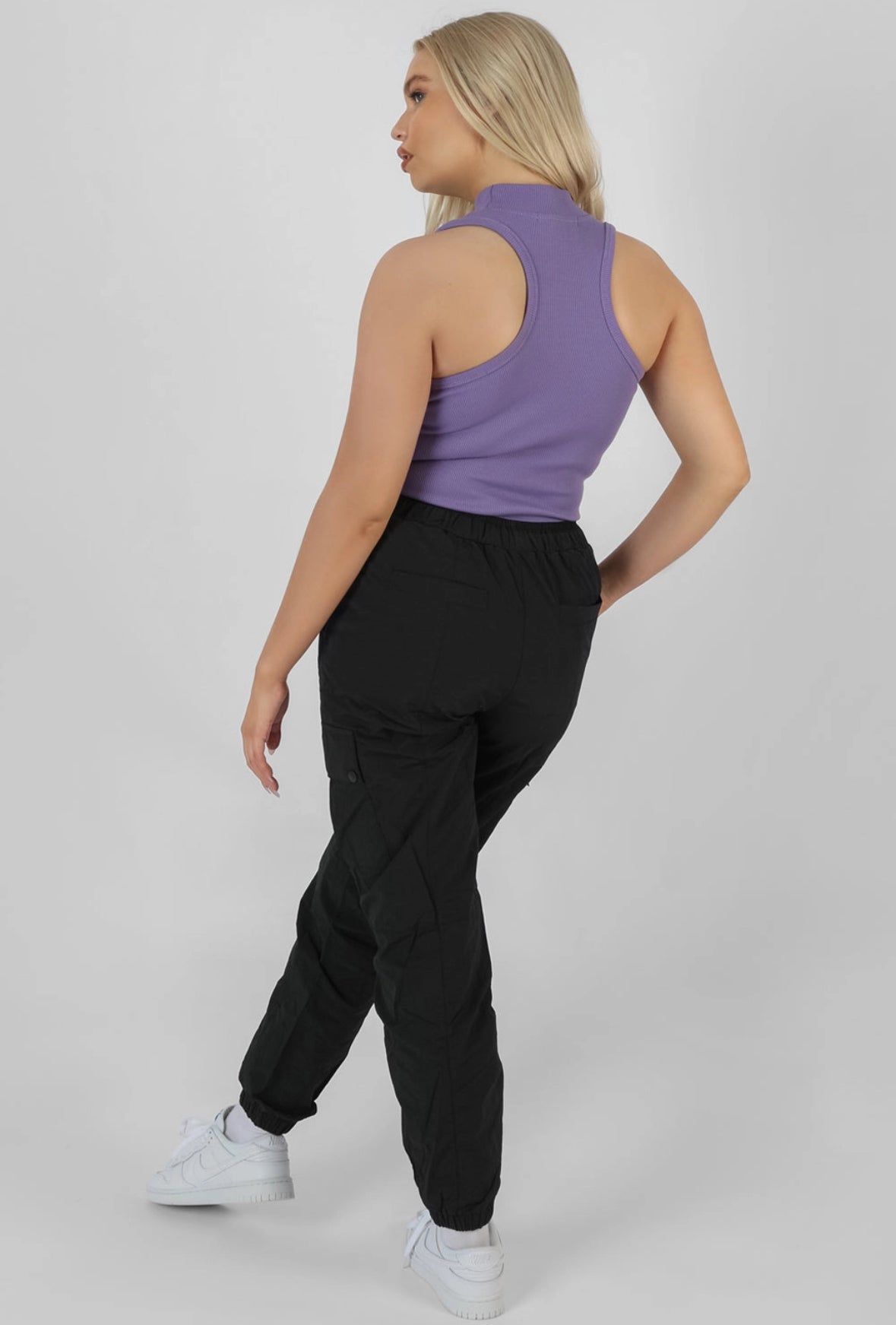 High Neck Rib Bodysuit
