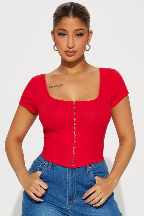 Fashion Nova Giselle Rib Top