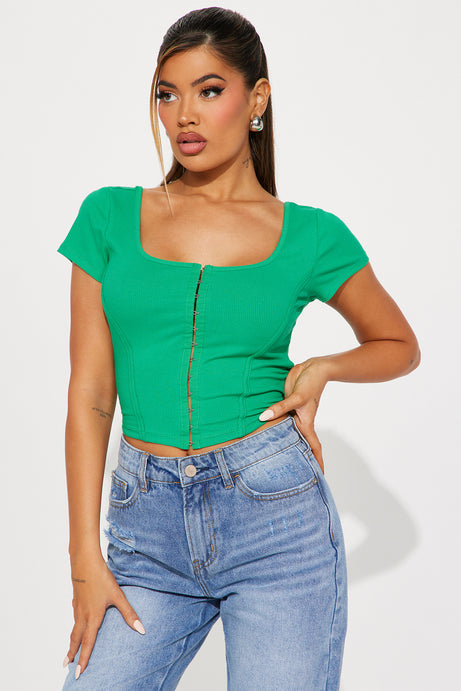 Fashion Nova Giselle Rib Top