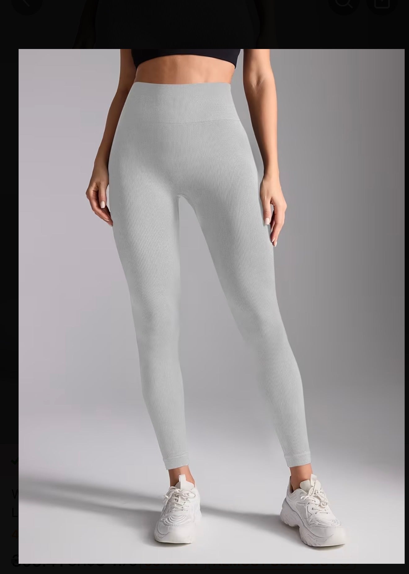 Waistband Tummy Control Tights