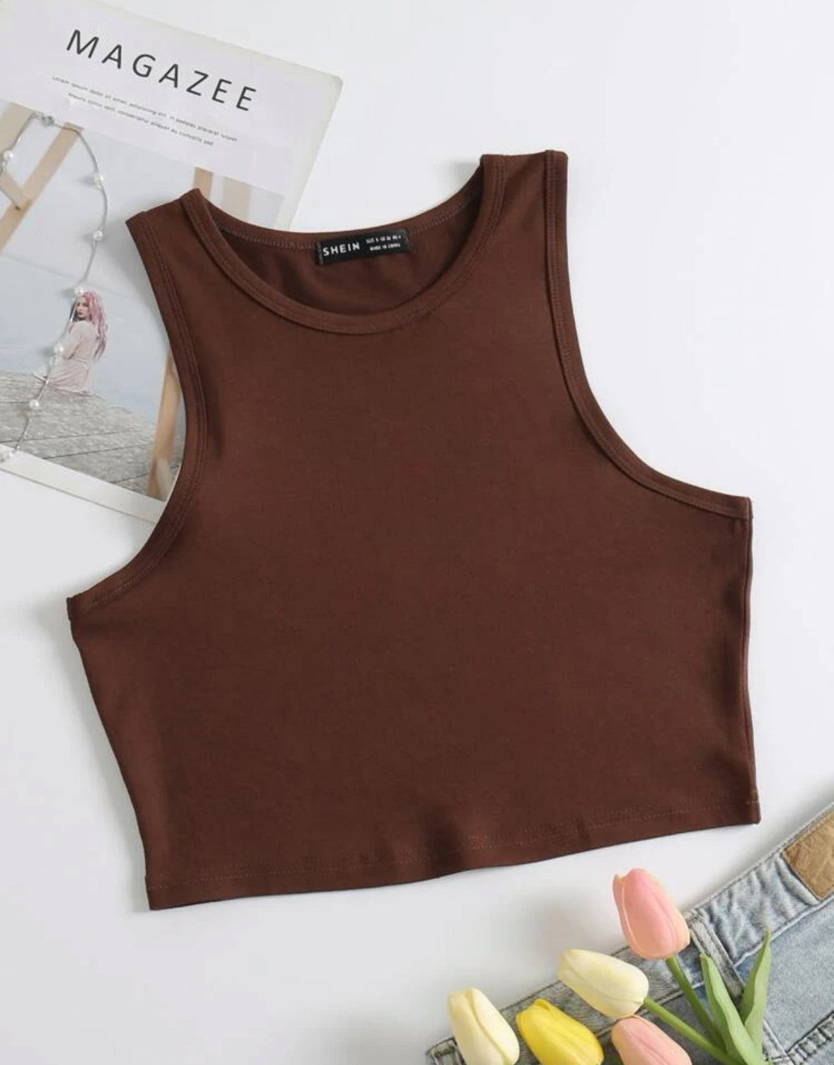 3pcs Solid Tank Top