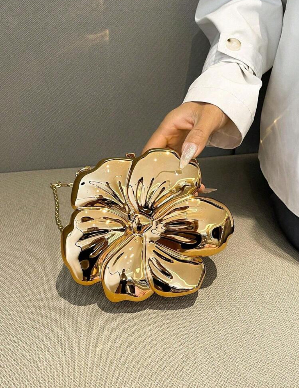 Flower Shaped Clutch