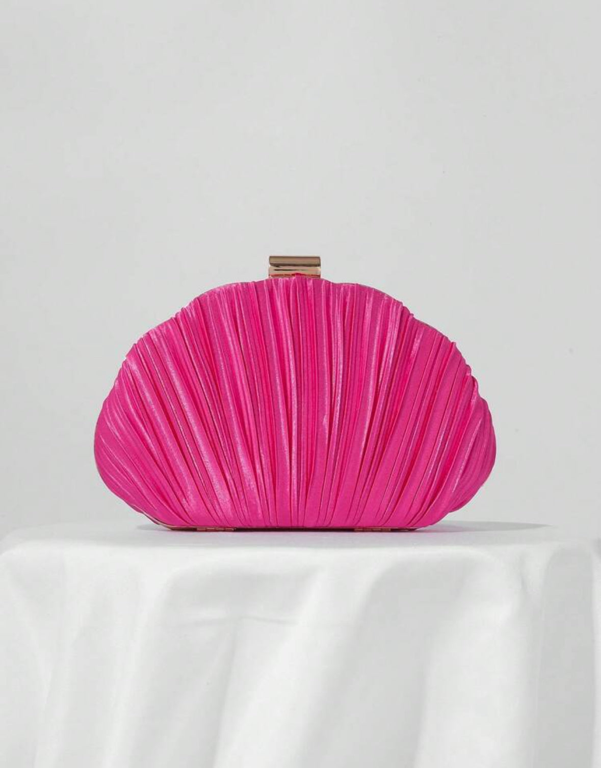 Rose waves evening clutch