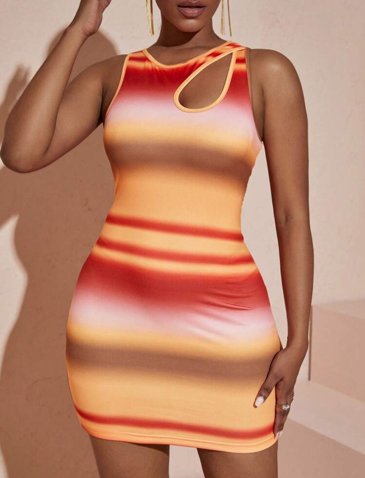 Ombre Bodycon Dress