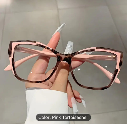 Pink Tortoise shell Glasses